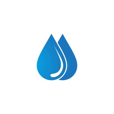 su damlası Logo Şablonu vektör çizimi tasarımı