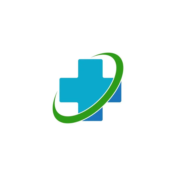 Modèle Logo Médical Santé Illustration Vectorielle — Image vectorielle