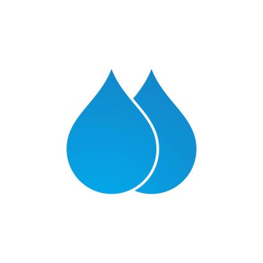 su damlası Logo Şablonu vektör çizimi tasarımı