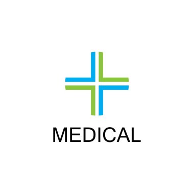 Sağlık Tıbbi Logosu vektör illüstrasyon tasarımı