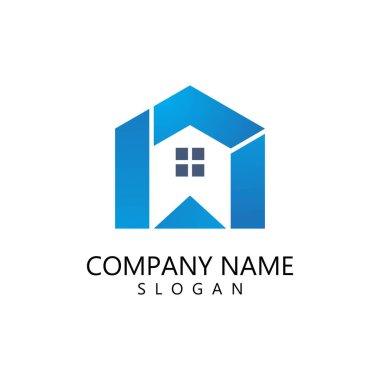 Özellik Logo Şablonu vektör çizimi