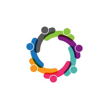 Evlat Edinme ve Toplum Bakımı Logo şablonu vektörü