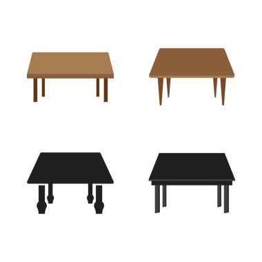 tablo logo vektör tasarım illüstrasyonu