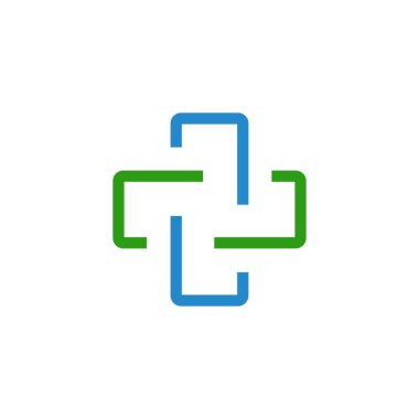 Sağlık Tıbbi Logosu vektör illüstrasyon tasarımı