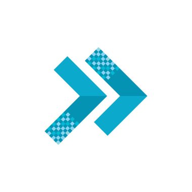 Lojistik logo ekspres şablon resimleme tasarımı