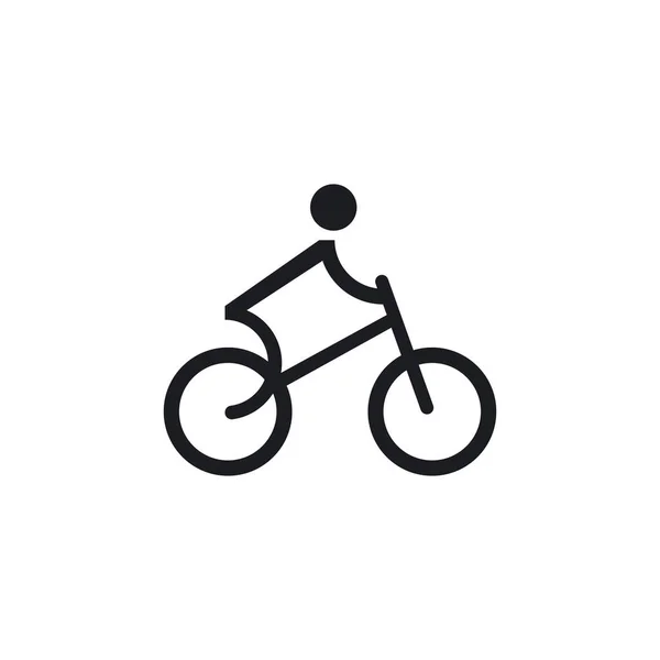 Bycicle Template Vector Icon Design — Stock Vector