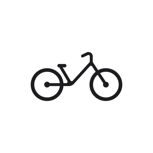 Bycicle Template Vector Icon Design — Stock Vector
