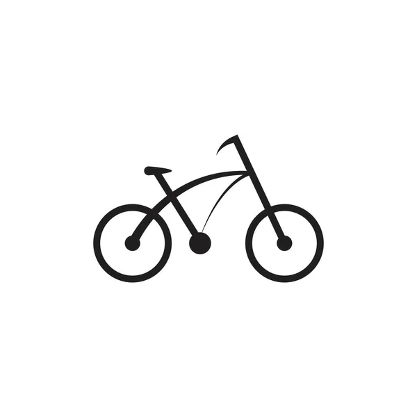 Bycicle Sjabloon Vector Pictogram Ontwerp — Stockvector