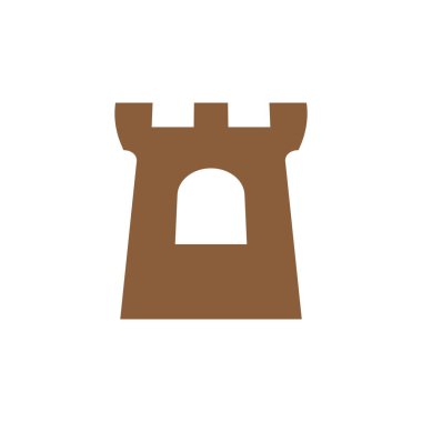 kale logo vektör resimleme şablonu