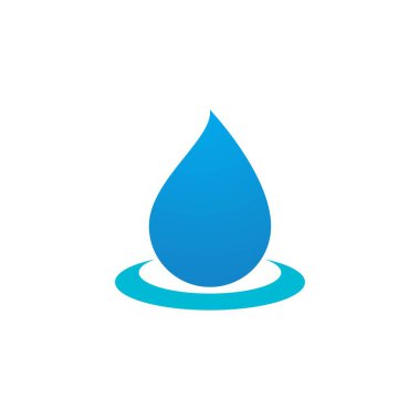 su damlası Logo Şablonu vektör çizimi tasarımı