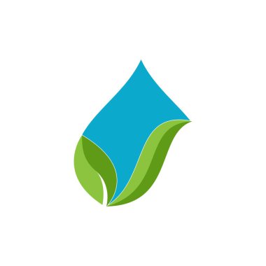 su damlası Logo Şablonu vektör çizimi tasarımı