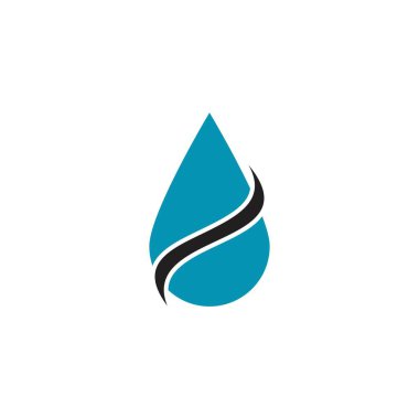 su damlası Logo Şablonu vektör çizimi tasarımı