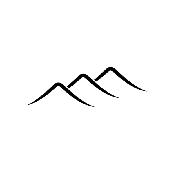 Mountain Icon Logo Business Template Vector — Stock Vector