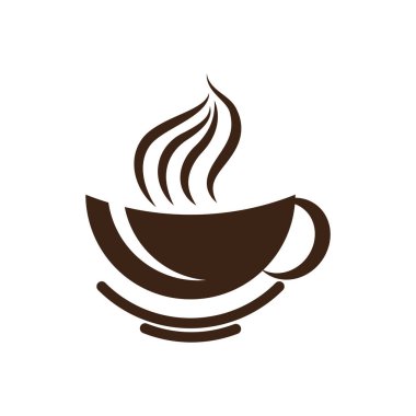 Premium kahve dükkanı, kremalı latte, espresso, logo grafik tasarımı..