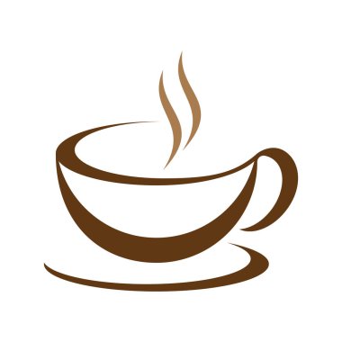 Premium kahve dükkanı, kremalı latte, espresso, logo grafik tasarımı..