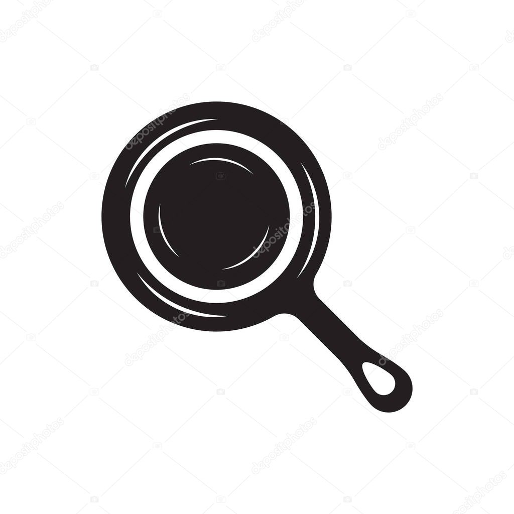 Pan  kichenware logo template icon illustration design