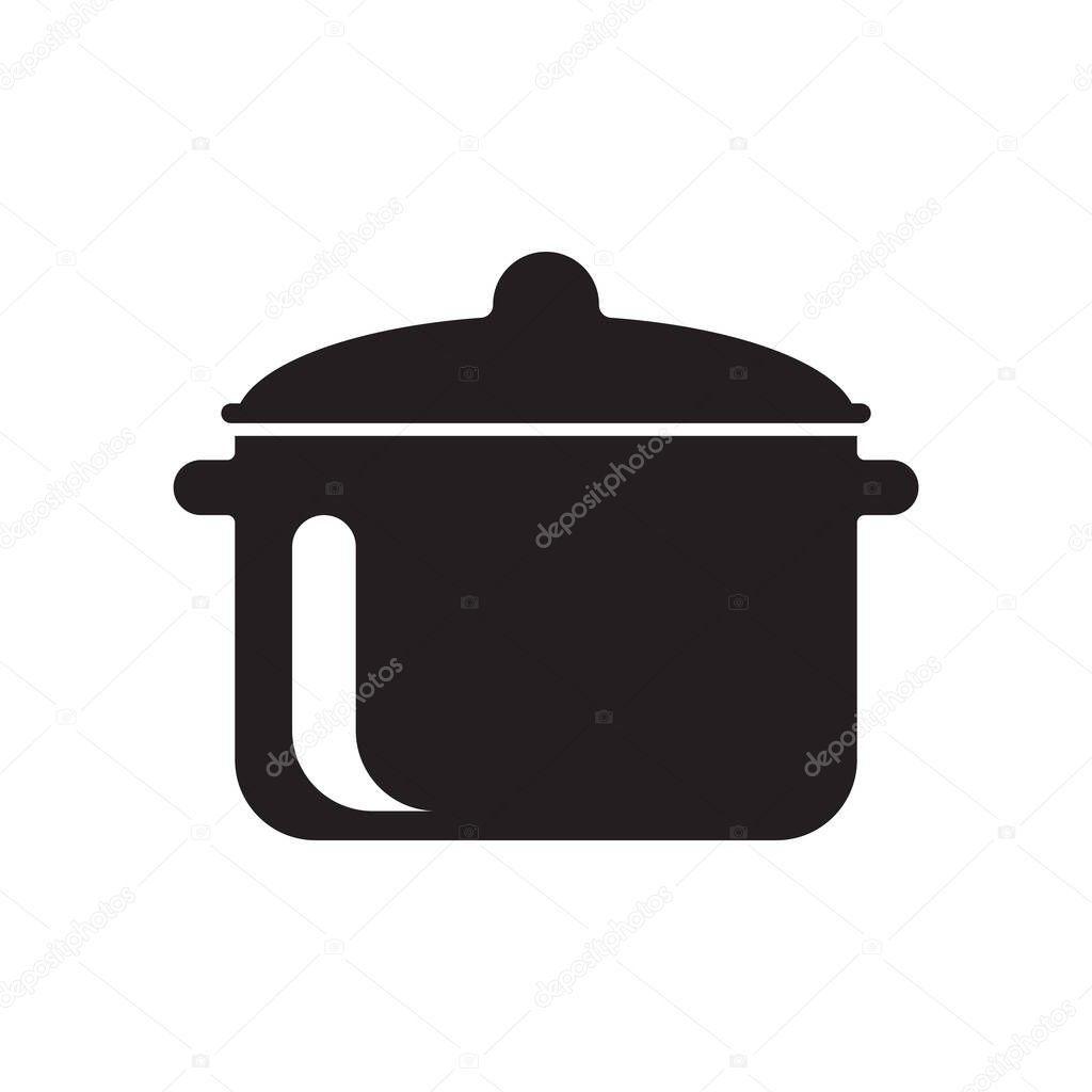 Pan  kichenware logo template icon illustration design