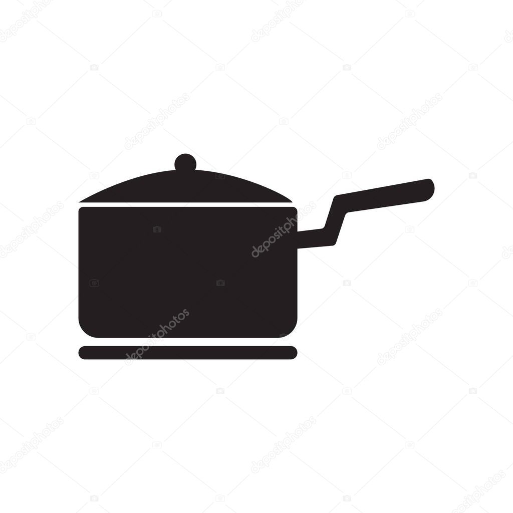 Pan  kichenware logo template icon illustration design
