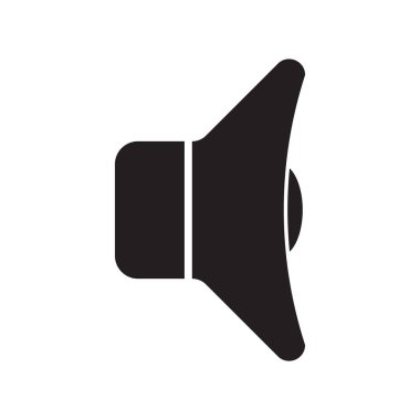 Hoparlör müziğinin ses şablonu resim tasarımı