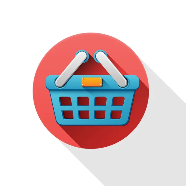 Shopping basket icon — Stock Photo, Image