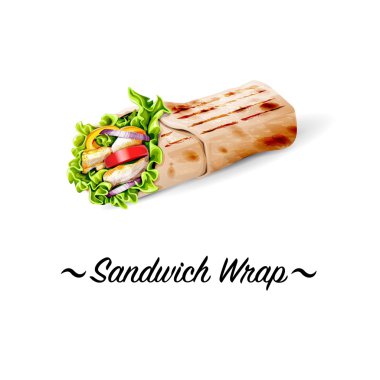 sandviç simgesi.