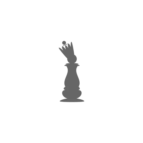 Pawn to Queen crown. Vector — Stock Vector