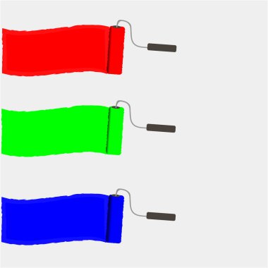 instellen met kleurrijke origami papier banners. vectorillustratie.