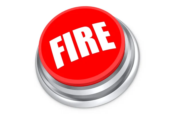 Fire button — Stock Photo, Image