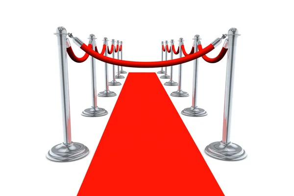 Alfombra roja sin entrada — Foto de Stock