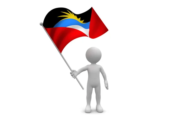 Bandera de Antigua —  Fotos de Stock