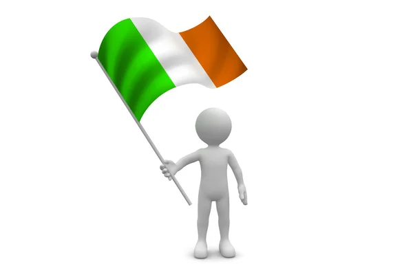 Ireland Flag — Stock Photo, Image