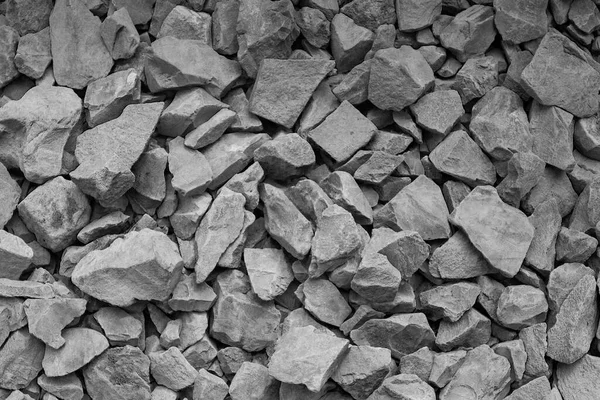 Stones Background Texture Abstract Background Dry Sharp Stones Gray Color — Stock Photo, Image