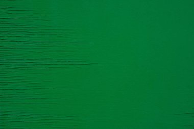 Yeşil ahşap tahta tahta, yakın plan yeşil boyalı. Boşluğu kopyala