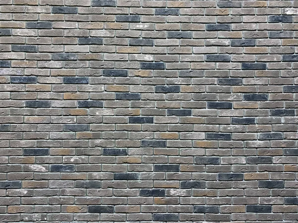 Gri tuğla duvar, geniş duvarlı panorama. inşaat kavramı