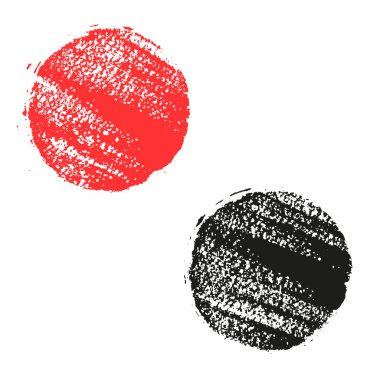 Dairesel noktalar boya, suluboya fırça darbeleri. 