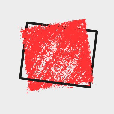 Vektör arka plan, çerçeve. Sulu Boya doku. Boya konturları