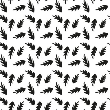 Sorunsuz vektör arka plan ile çiçek öğeleri