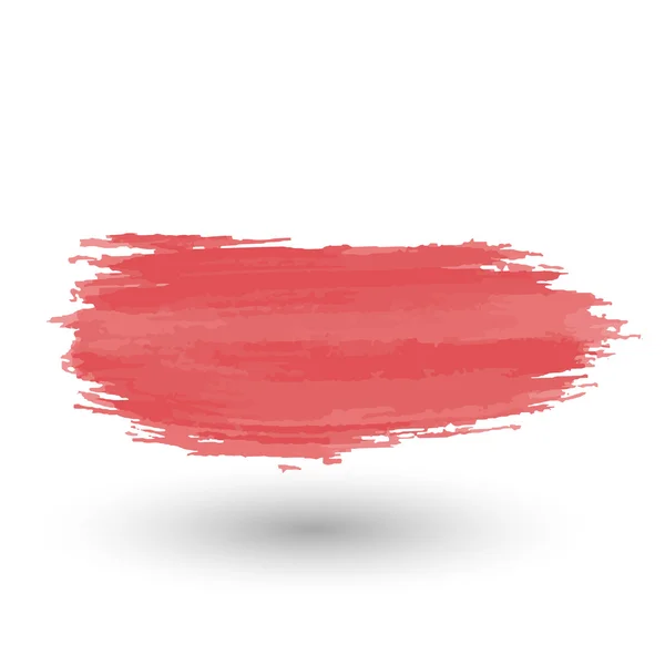 Coup de peinture rouge. Eps 10 — Image vectorielle