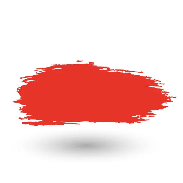 Pintura roja. Eps 10 . — Vector de stock