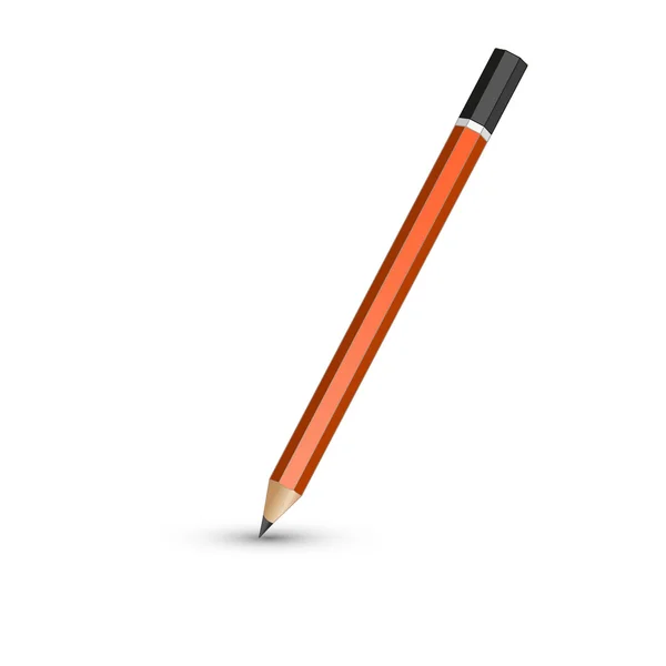 Le crayon écrit : . — Image vectorielle