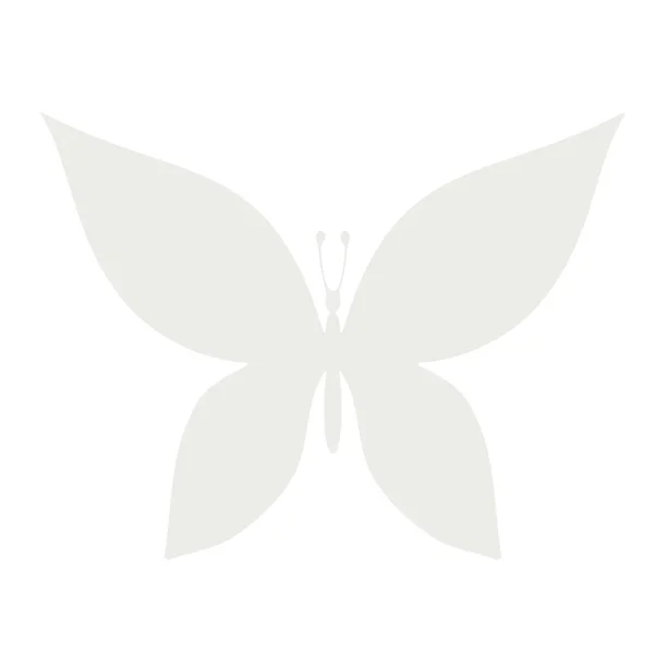 Barevná Silueta Motýla Šablona Pro Tisk Vektorové Ilustrace Ikona Motýl — Stockový vektor