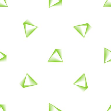 Soyut vektör arka plan yeşil üçgen
