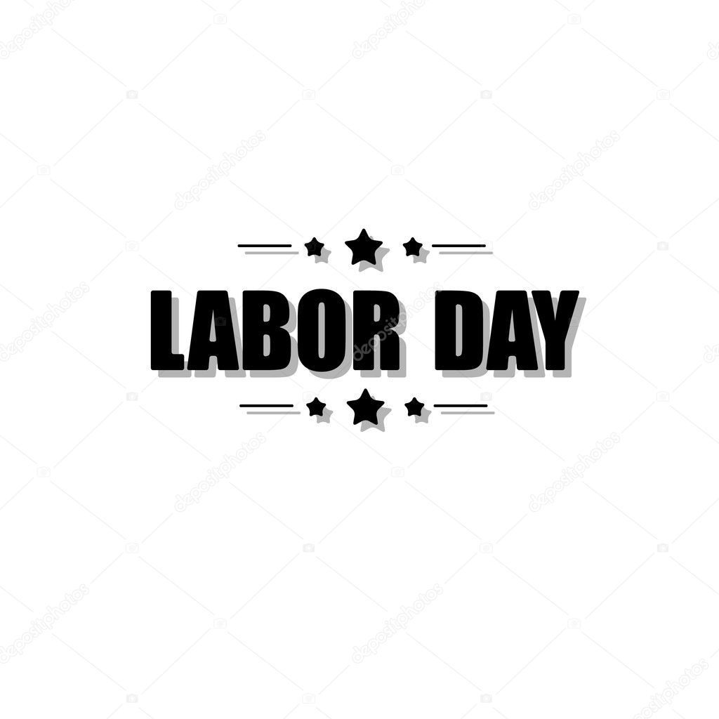 Labor day stamp