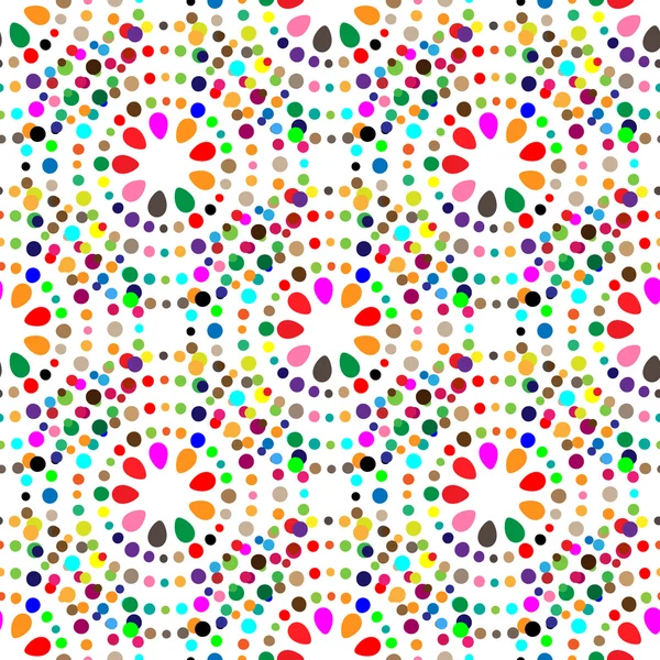 Fond de cercles colorés, illustration vectorielle — Image vectorielle