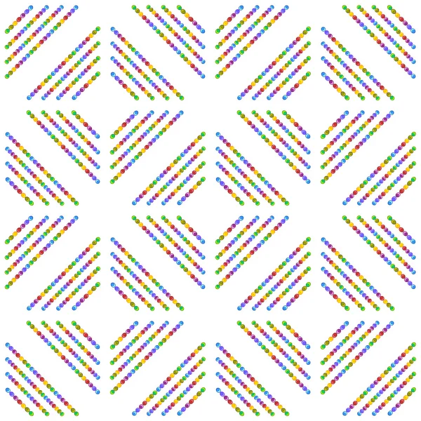 Schema senza soluzione di continuità. Modello geometrico astratto . — Vettoriale Stock