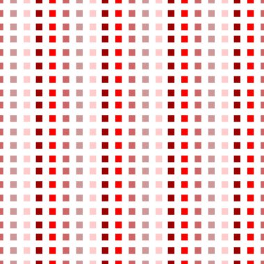 -Kırmızı ve beyaz kareler