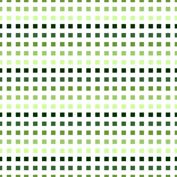 Fondo de píxeles verdes. Vector sin costura — Vector de stock