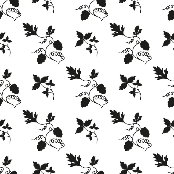 Dikişsiz üzüm arka plan siyah ve beyaz