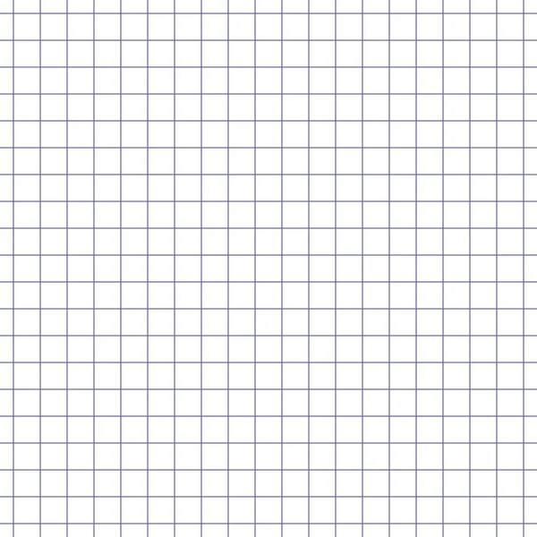 Libro de ejercicios de papel de patrón sin costura vectorial en una hoja de cuaderno de cell.Texture . — Vector de stock