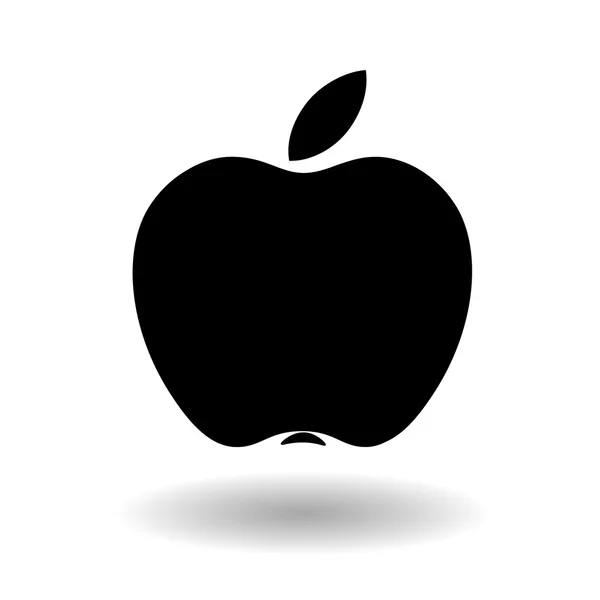 Apple - vektor icon — Stock vektor